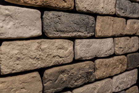 Барселона — декоративный гипсовый камень для внутренней отделки, фактура Кирпич